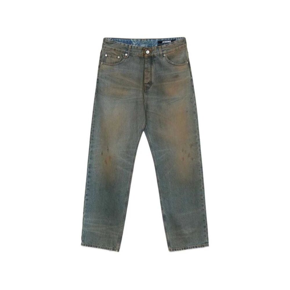 Jacquemus Men Berger De Nîmes Distressed Jeans